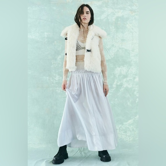 FREE PEOPLE Ivory Combo Aster Two Piece Skirt Set - Picture 9 of 15